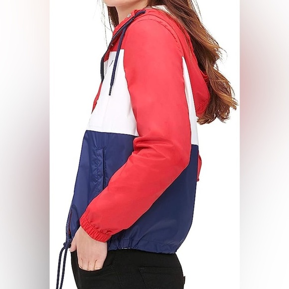 Levi’s hooded retro windbreaker medium zip up jacket - Picture 6 of 15